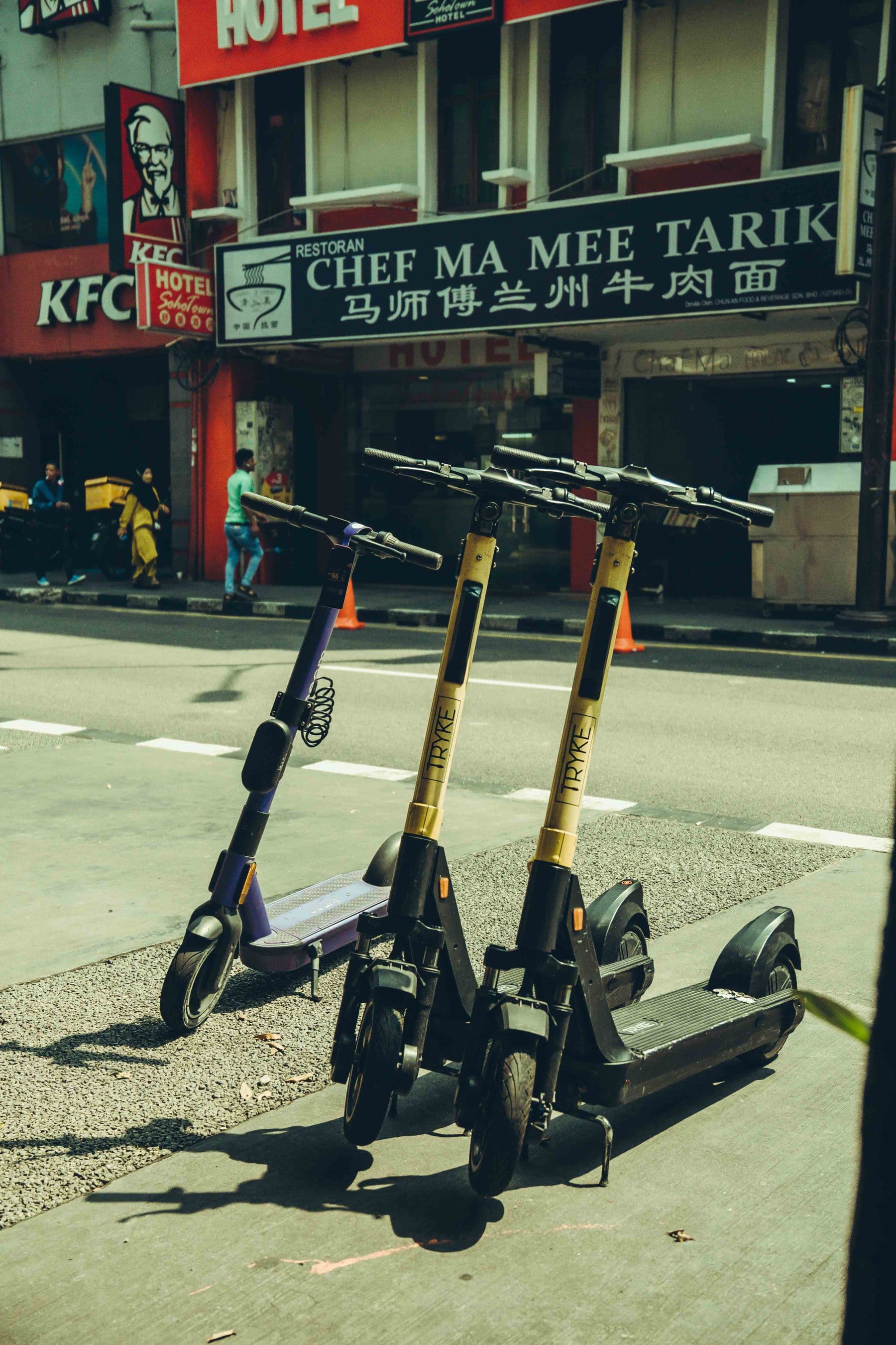 Patinetes elétricos ligados aos investimentos da Voltrix Capital em mobilidade urbana